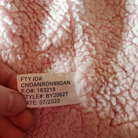 Birch & Stone Pink Toddler Girl Sherpa-Lined Full Zip Puffer Vest Size 4T - Picture 9 of 10